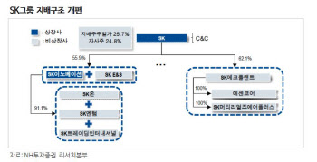 SK, 지배구조 개편 통해 사업 효율화…주주환원 강화 전망-NH