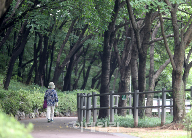 [포토] 높은 온도와 습도 속 폭염주의보