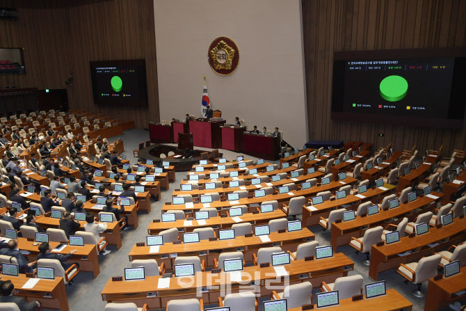 [포토]가결된 한국교육방송공사법 일부개정법률안