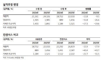 삼성SDI, 연내 실적 반등 불투명…목표가↓-KB