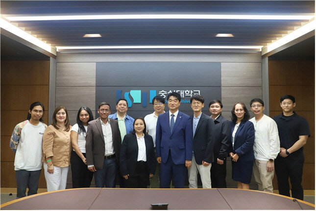 숭실대, 필리핀 대통령실 고등교육위원회와 글로벌 간담회 진행