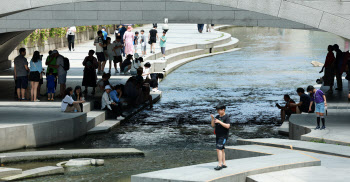 ‘찜통더위’ 계속, 낮 기온 35도…일부 소나기도[오늘날씨]