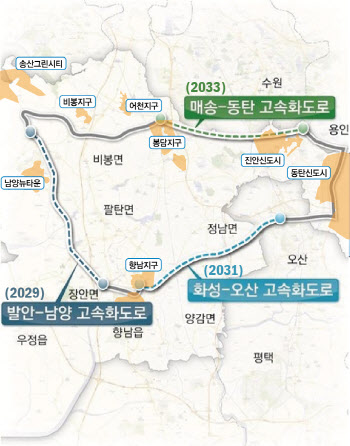 서울 면적 1.4배 화성시 '내부순환도로'로 30분 생활권 만든다