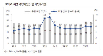 SK리츠, 내년 하반기 배당 확대 기대…목표가 14.5%↑-NH