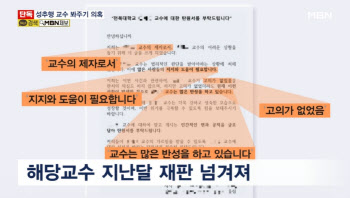 "제자 3명 강제 추행 당해" 대학교수 신고…피해 학생 결국 자퇴