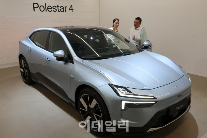 [포토]폴스타, 전기 퍼포먼스 SUV 쿠페 '폴스타4' 공개