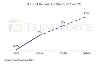"AI서버 SSD 수요 60% 성장"…HBM 이어 SSD 뜬다