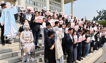 신임 독립기념관장 역사관 논란에…'반쪽' 79주년 광복절 경축식