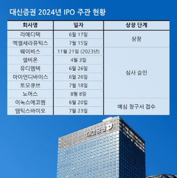 시큐레터 불똥 튄 대신증권…하반기 IPO 계획 ‘이상무’