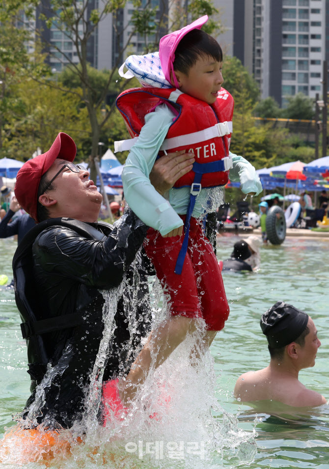 [포토]무더위 날려버려!