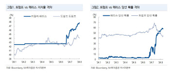 "美 대선서 해리스 당선…테크·친환경·커뮤니케이션 등 수혜"