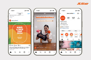 제주항공 "유튜브·릴스·틱톡 열심히 했더니…구독자수 1위"