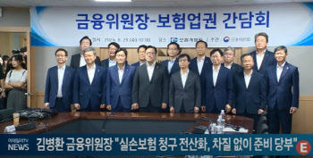 김병환 "실손보험 청구 전산화 차질 없이 준비 당부"