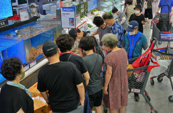 "롯데마트가 제일 저렴하다"…활꽃게 871원 '초특가'