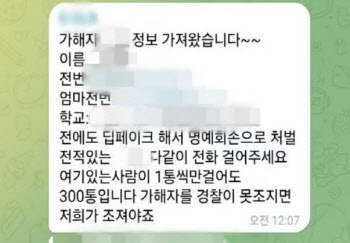 “경찰이 못하면 우리가…” 신상 탈탈 터는 ‘딥페이크 보복방’ 등장