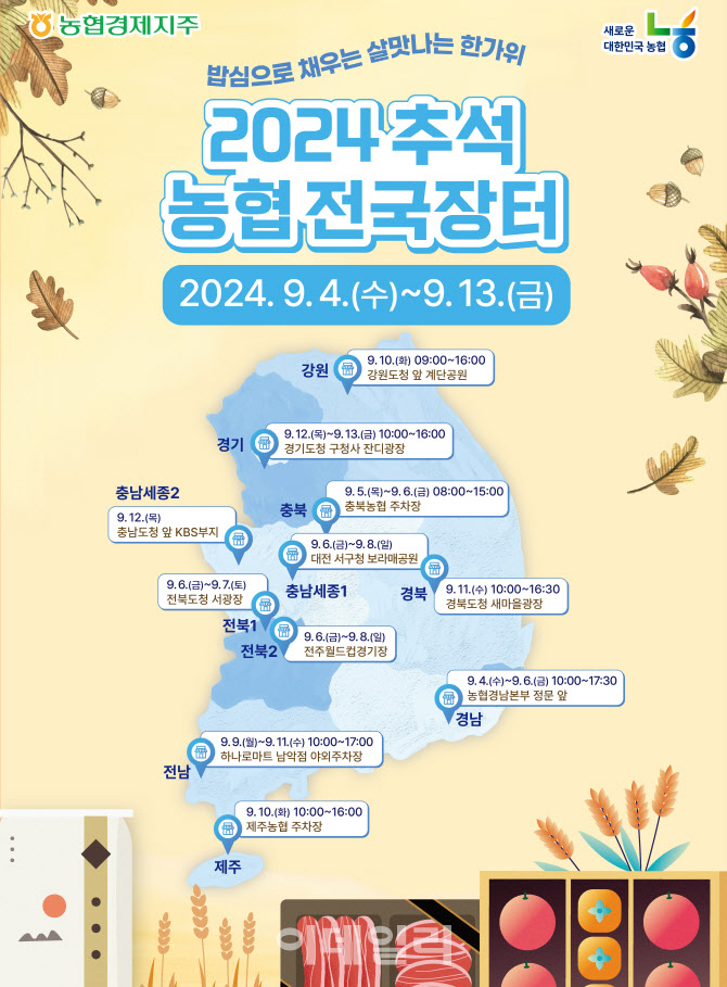 [포토] 2024 추석 농협 전국장터