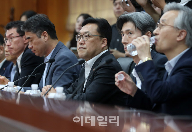 [포토] 김병환 위원장, 자산운용업계 간담회