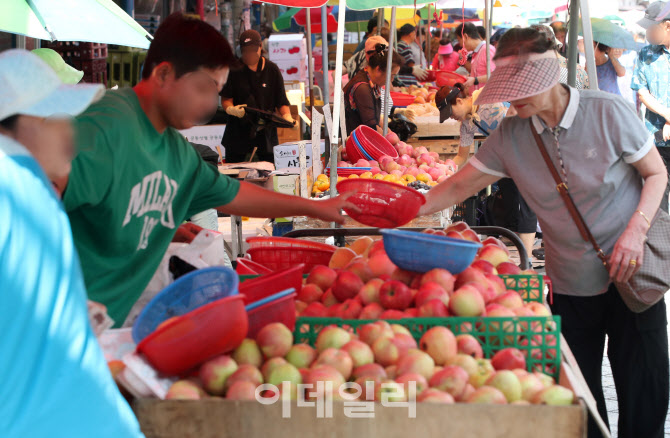 [포토]'추석 대목'..활기 도는 재래시장