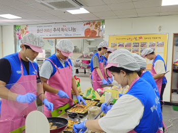 현대글로비스, 추석 맞아 울산 지역 홀몸 어르신과 식사 나눠