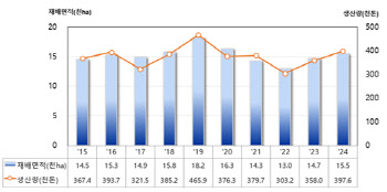 올해 봄감자 생산량 11.1% 증가…재배면적 늘고 기상여건 양호