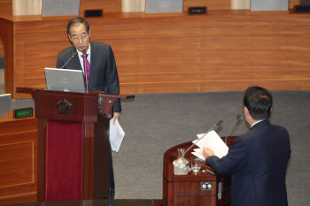 "윤석열은 영부남" vs "문다혜, 몰염치 캥거루"…대정부질문서 격돌