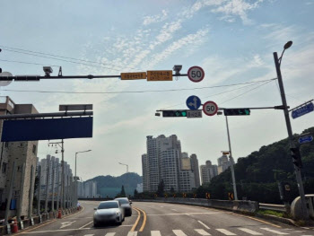 안양시 박달우회로 1.2km 구간, 10월부터 50km/h 구간단속