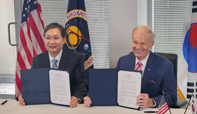 우주항공청, NASA와 우주·항공 협력 공동성명서 채택