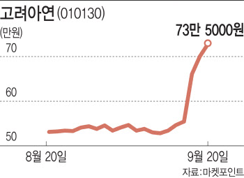 지붕 뚫은 고려아연·영풍정밀…개미 '투기성 자금'까지