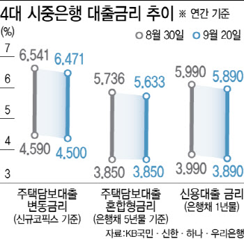 이사철인데 금리 내렸다…'대출 오픈런' 촉각