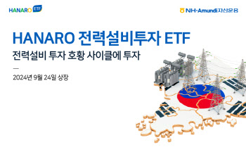 NH아문디운용, 'HANARO 전력설비투자 ETF' 상장