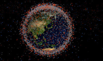 '우주 쓰레기' 韓위성충돌 경보 폭증..."매일 46건, 우주 재앙 현실화"