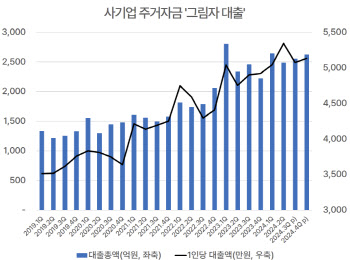 '그림자 가계대출' 작년 1.8조 육박