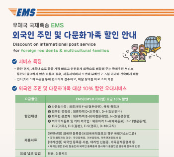 서울시, 서울지방우정청과 외국인주민 국제특급우편서비스 지원 확대