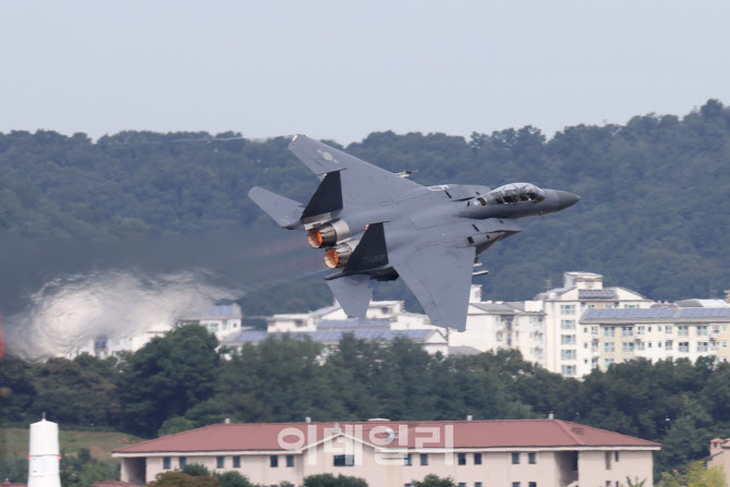 [포토]이륙하는 F-15K