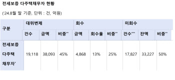 野 손명수 "떼인 전세금, HUG 악성 부담으로"…미회수금액 3.3조원