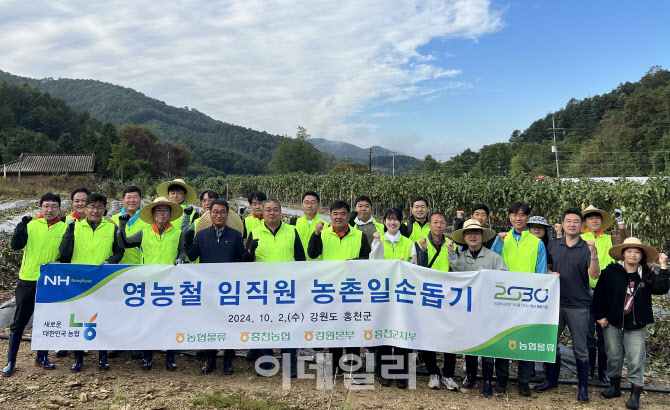 [포토] 농협물류, 수해복구 일손돕기