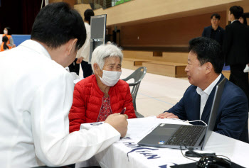 의료 취약지역 찾아간 '가평 농촌 왕진버스' 주민들 '호응'