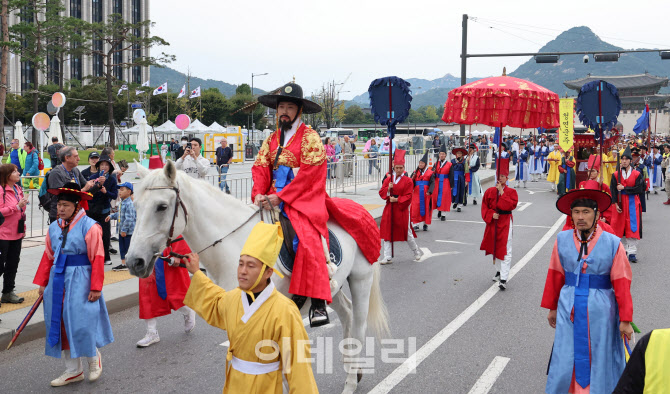 [포토]2024년 정조대왕 능 행차시오