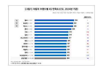 서비스에 1100억 투자하더니 만족도 1위 찍은 이 자동차