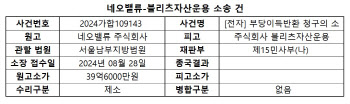 네오밸류, 블리츠자산운용에 '부당이득반환 소송' 제기