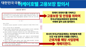 "교직원공제회, 더케이호텔 직원 고용보장 약속 지켜야"