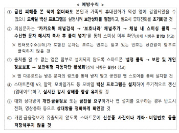 "부고장 URL 클릭 절대 금지" 지인사칭 문자 올해만 24만건