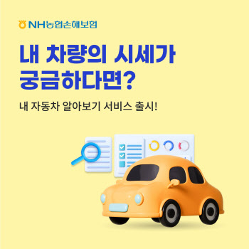 “앱에서 車 정보 한눈에” 농협손보 ‘내자동차 알아보기’ 출시