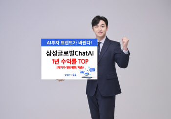 ‘삼성글로벌ChatAI’, 해외주식형 펀드 수익률 1위