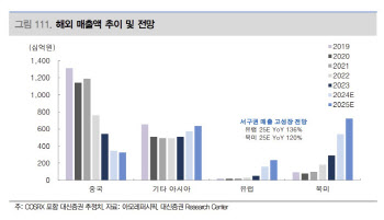 아모레퍼시픽, 서구권 성장 모멘텀 유효…내년 하반기 턴어라운드-대신