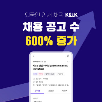 잡코리아, ‘클릭’ 출시 3개월 만에 공고 수 600% 증가