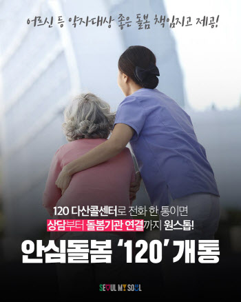 "돌봄 필요한 서울시민 누구나"…서울시, 돌봄전문콜센터 운영