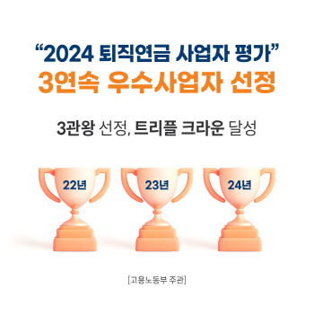 미래에셋증권, ‘2024년 퇴직연금사업자 평가’ 3년 연속 우수사업자 선정