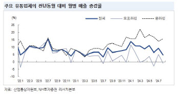 "지난달 유통업황 흐름 양호…연말 갈수록 개선"