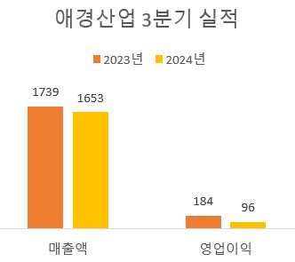 中 부진에…애경산업, 3분기 수익성 '뒷걸음질'(상보)